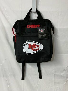NFL Kansas City Chiefs Cooler Backpack - Black